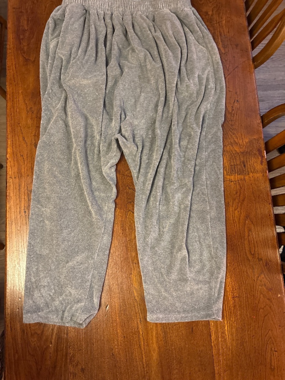 Red Sky Endless Vacation 3XL drop crotch grey terry pants
